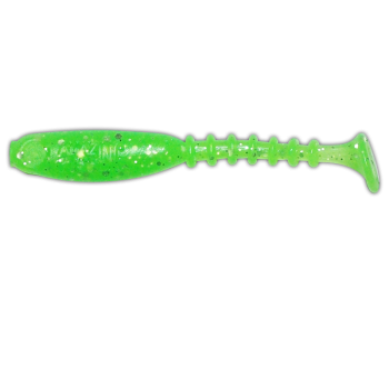 Prédilection - 8,5 cm - Green Flashy / Pailleté argent - Pack de 5
